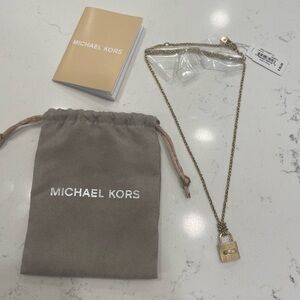 Michael Kors Padlock Necklace